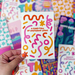 A Card Full of Birthday Love card