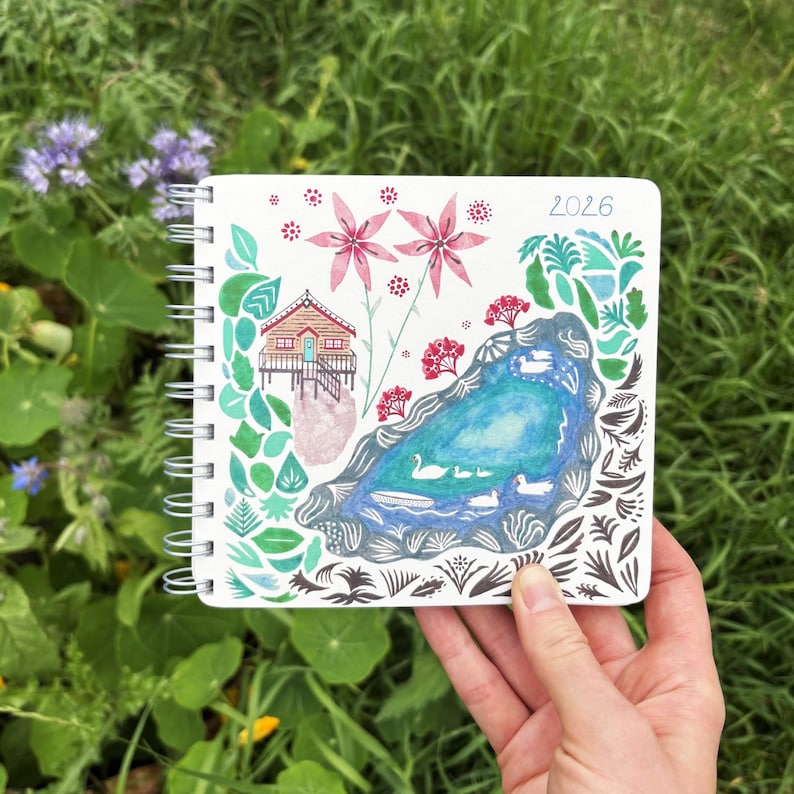 2026 Illustrated Diary - Swan Dwelling