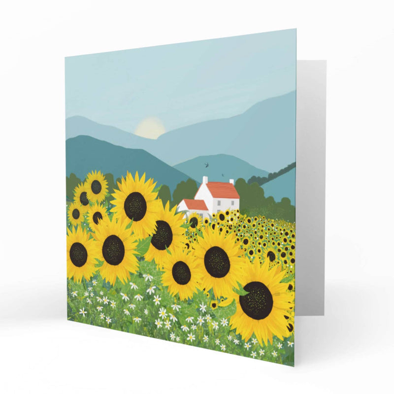 Sunflowers card