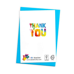 This is a big thank you to you card