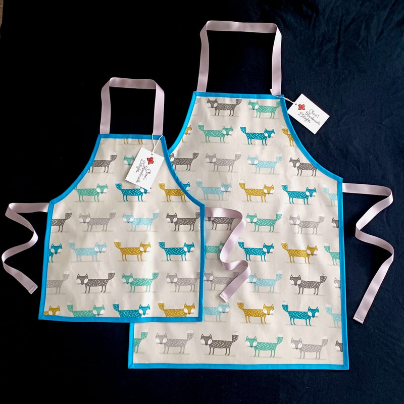 PVC apron – Foxy fox(small/3-7 years size)