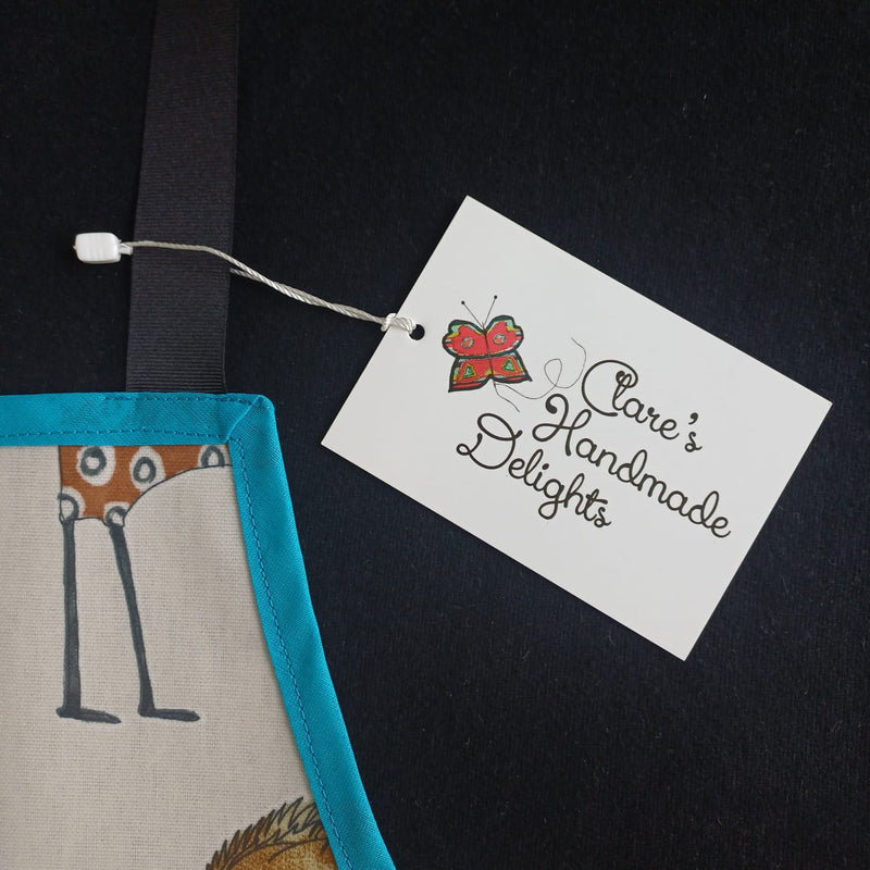 PVC apron – Funky Animals (extra large/adult size)