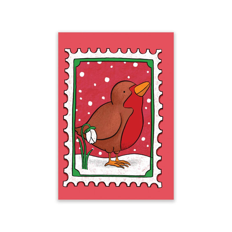 Christmas Woodland Stamps Mini Card Box