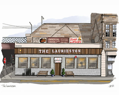 The Laurieston greetings card