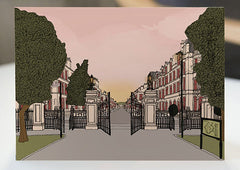 Queen's Park greetings card (colour or black & white)