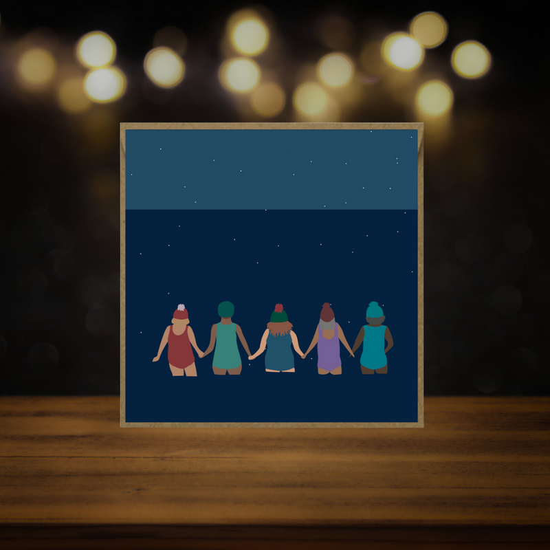 Festive Friends card