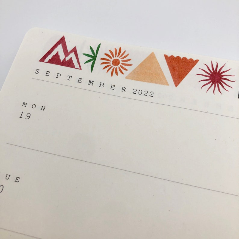 2026 Illustrated Diary - Celestial Shapes