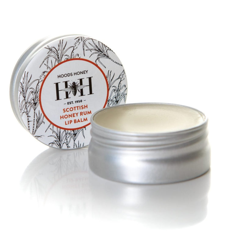 Honey rum lip balm