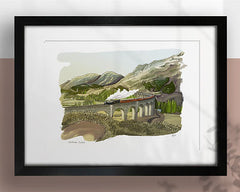 Glenfinnan Viaduct A4 print