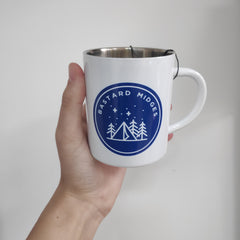B*stard Midges steel mug