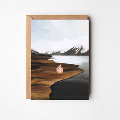 'Loch Glass' card