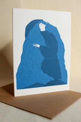 'Loch Obha' Scottish goddess card