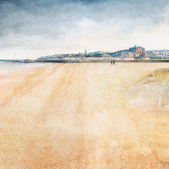West Sands, St Andrews mounted print