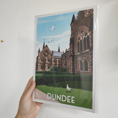 Dundee A4 travel poster print