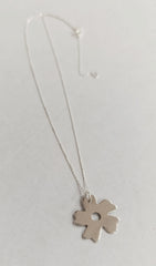 Sterling Silver flower pendant