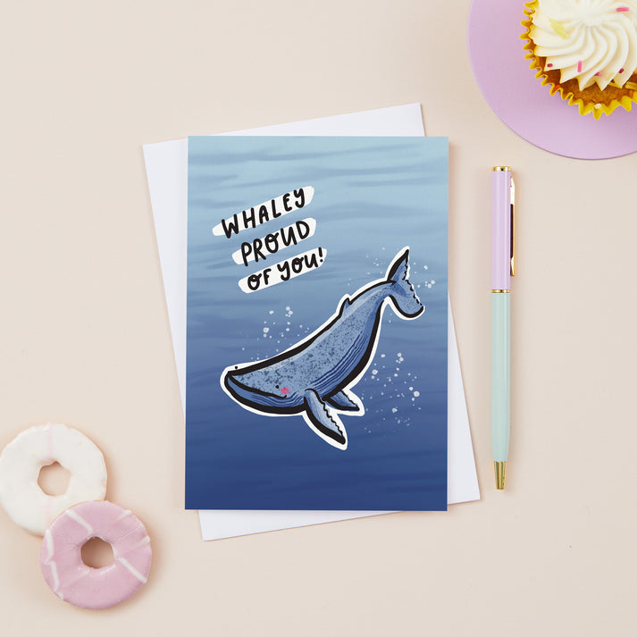 Whaley proud of you card