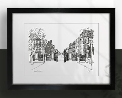 Queen's Park A4 print