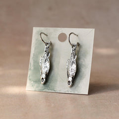 Sardine 'Catch of the Day' hoop earrings
