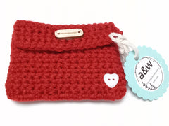 Crochet small purse - different colours available