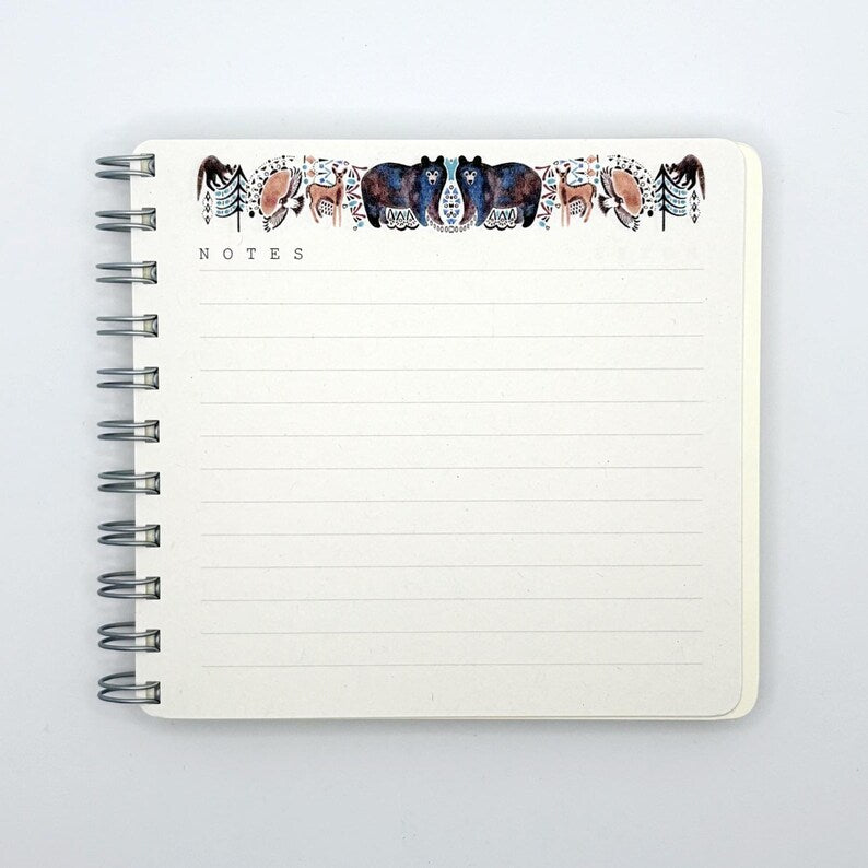 2026 Illustrated Diary - Bears and Forest Creatures
