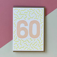 60 squiggles card