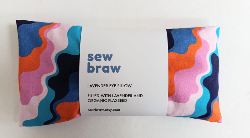 Lavender eye pillow - different fabric prints available