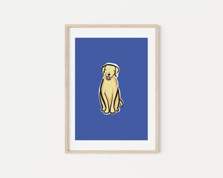 Labrador A5 Art Print
