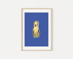 Labrador A5 Art Print