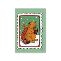 Christmas Woodland Stamps Mini Card Box