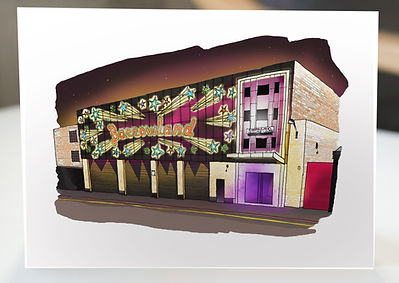 The Barrowlands greetings card