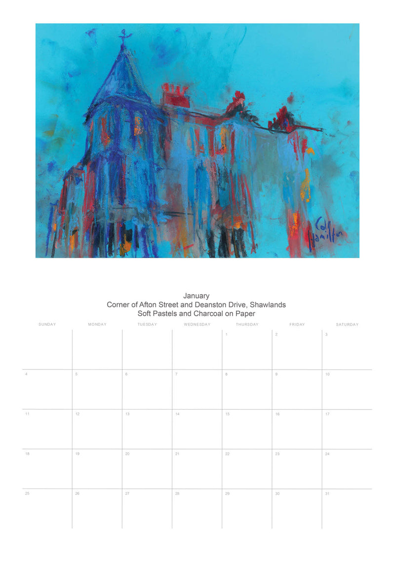 Tenements of Glasgow 2026 calendar
