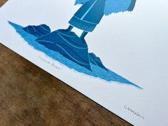 Cailleach Dhubh (Scottish Goddess) A3 Print