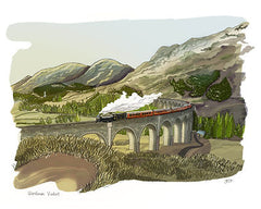 Glenfinnan Viaduct A4 print