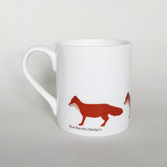 Fox bone china mug