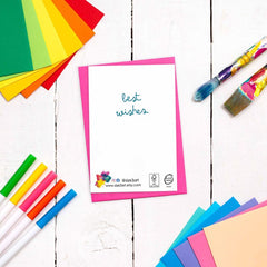 70 happy birthday colourful card