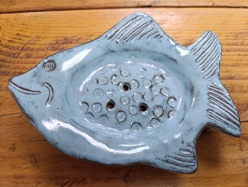 Fish ceramic soap dish!
