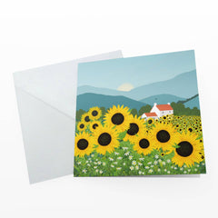Sunflowers card