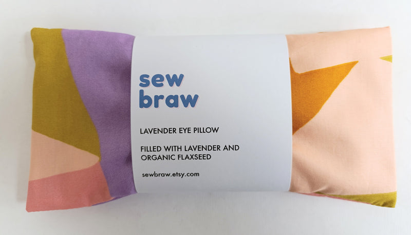 Lavender eye pillow - different fabric prints available