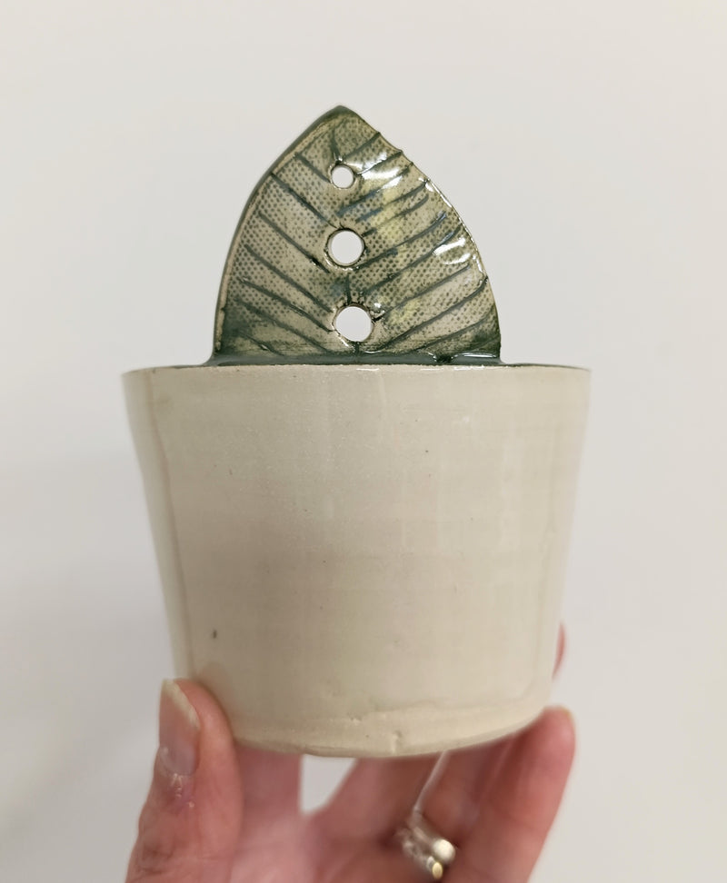 RESERVED FOR PAUL - Ceramic herb stripper