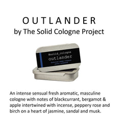 Solid cologne - Outlander scent