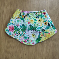 Bandana style bib -  flowers
