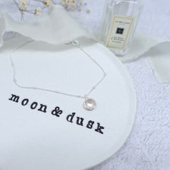 Sterling Silver Luna Drop Bracelet
