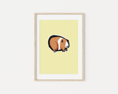 Guinea Pig A5 Art Print