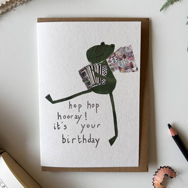 Hop hop hooray! It's your birthday card