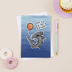 Have a fin-tastic birthday card
