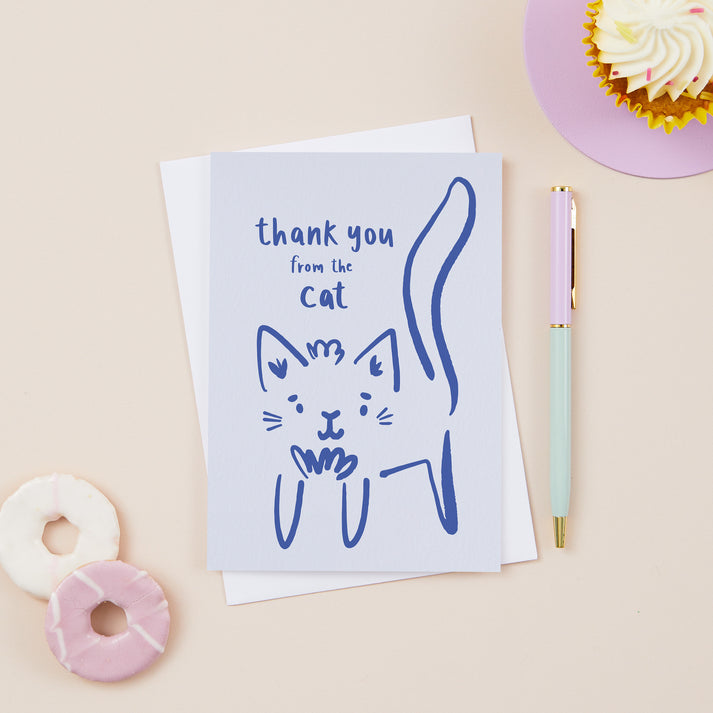 Thank you from the cat card