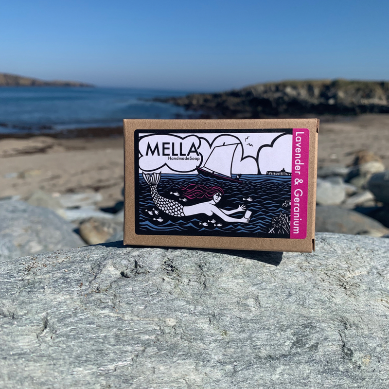 Lavender and Geranium Handmade Soap