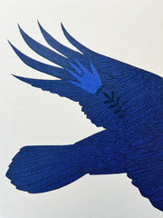Morrígan Raven Goddess A3 Print
