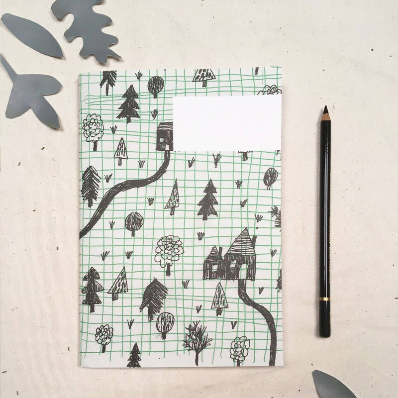 Forest A5 notebook