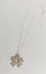Sterling Silver flower pendant